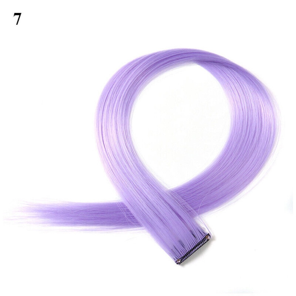 3 pack Purple Hair Extensions